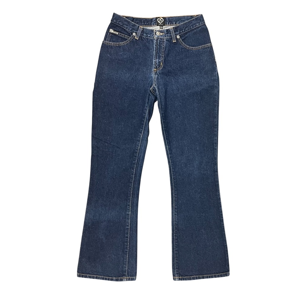 XOXO dark wash bootcut jeans